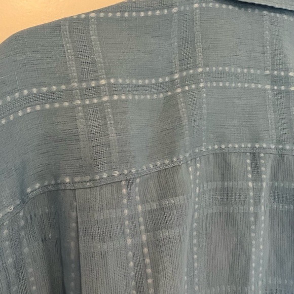 Tommy Bahama 100% Linen Men's Mixed Weave Button Front Casual Shirt / XLarge - Picture 10 of 12